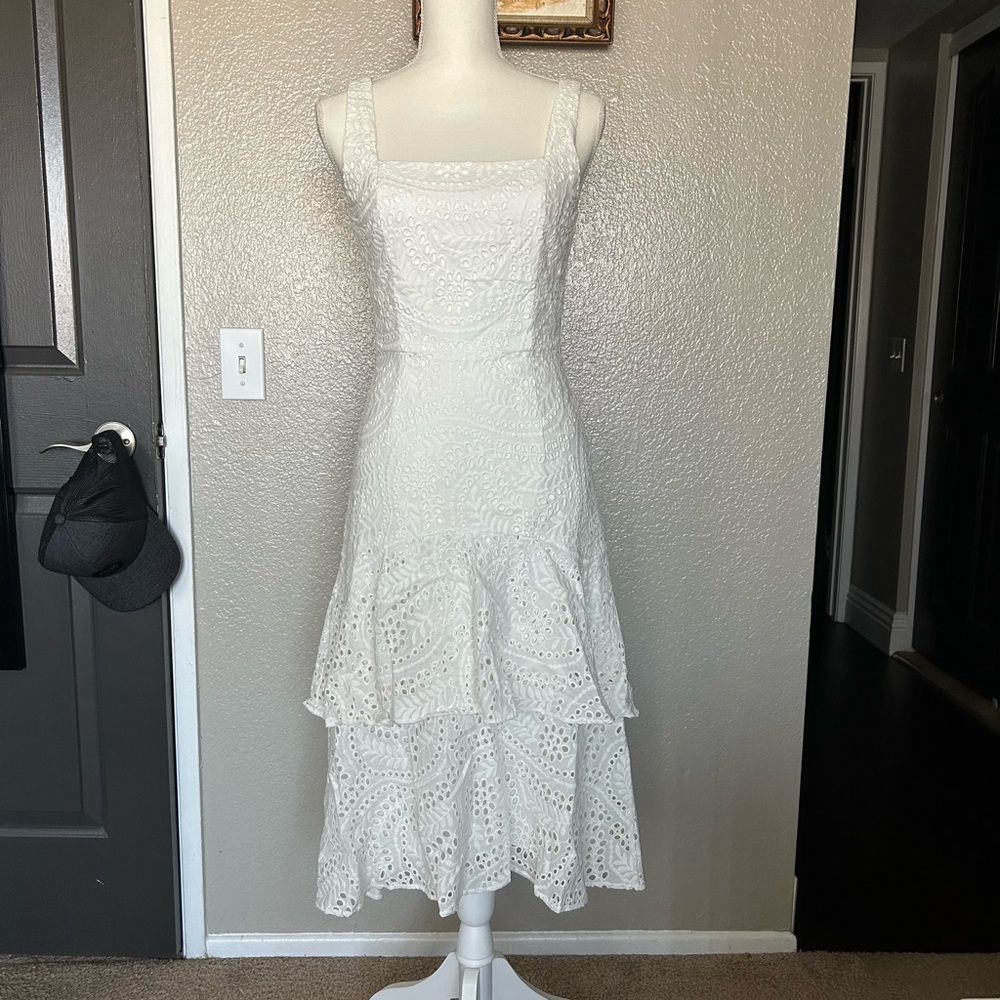 COPY - Antonio Melani White Eyelet Dress